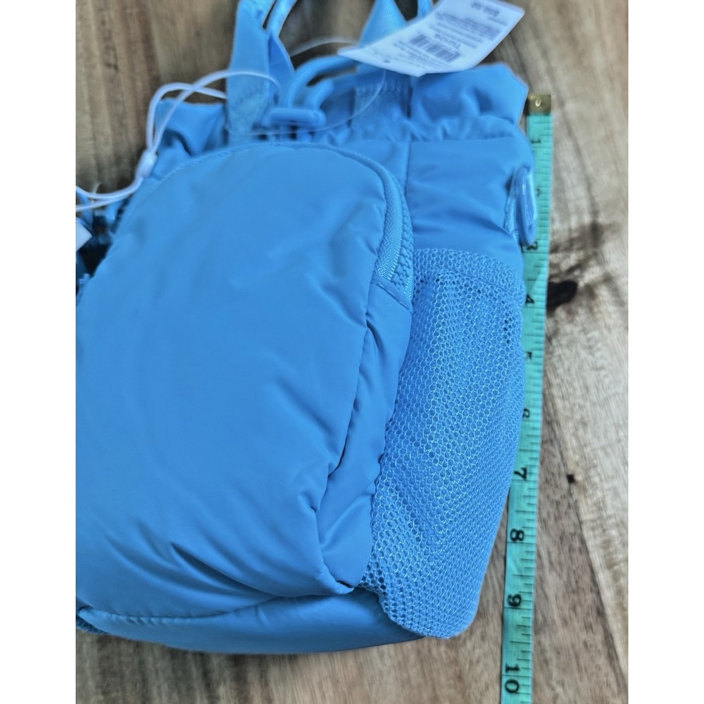 Wildfox Women's Blue Crossbody Water Bottle Bag‎ Nylon Parachute Sling NWT - Picture 12 of 14